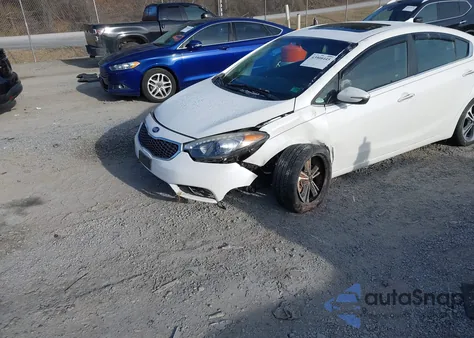 2016 Kia Forte Ex из США, поврежденный, VIN KNAFZ4A80G5549915